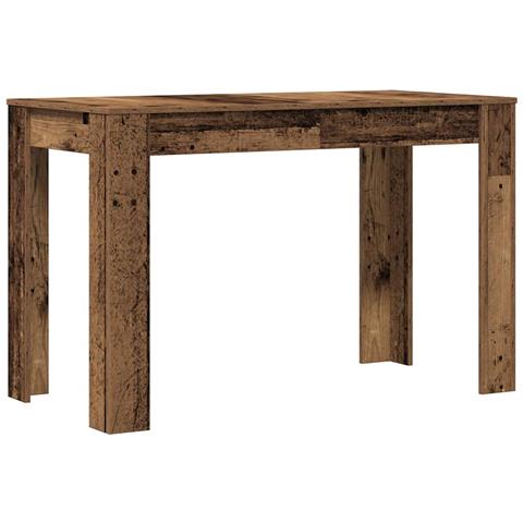 Tavolo Da Pranzo Legno Antico 120x60x76 Cm In Truciolato - Foto 1