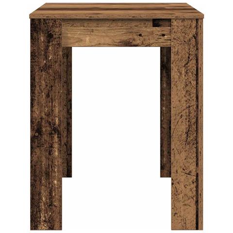 Tavolo Da Pranzo Legno Antico 120x60x76 Cm In Truciolato - Foto 10