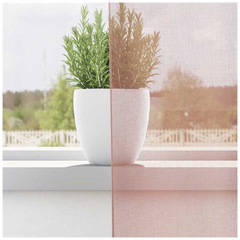 Tende In Voile Con Occhielli 2 Pz Rosa 140x300 Cm - Foto 3