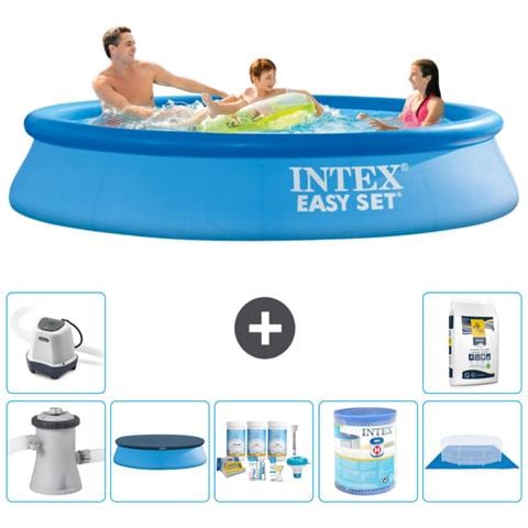 Piscina Fuori Terra - In Giro - 305x61 Cm - Blu - Include Accessori Coordinati A858 - Foto 1