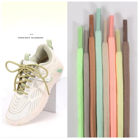 6 Paia Di Lacci Per Scarpe - Set Multicolore Per Scarpe Da Ginnastica E Stivali  L - Foto 2