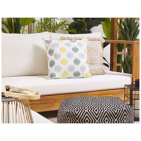 Cuscino Da Esterno Nerola 45 X 45 Cm Multicolore - Foto 1