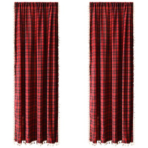 Tenda Natalizia Americana Con Nappe E Tasca Per Bastone - Pannello Singolo  Xl - Foto 1