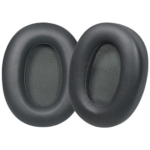 Cuscinetti Auricolari Di Ricambio In Pelle Proteica Compatibili Con Cuffie Edifier W800bt Free - Set Di 2 Blackash - Foto 2