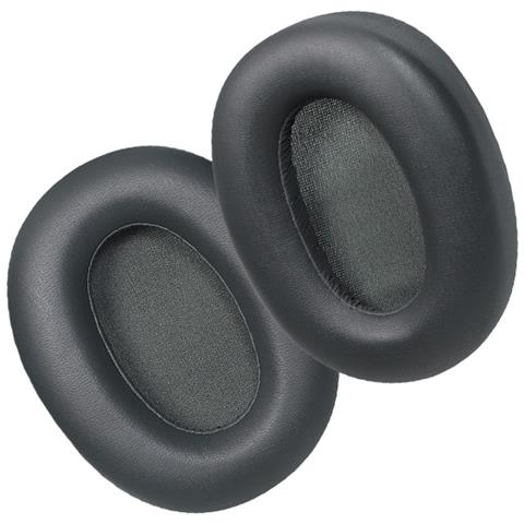 Cuscinetti Auricolari Di Ricambio In Pelle Proteica Compatibili Con Cuffie Edifier W800bt Free - Set Di 2 Blackash - Foto 4
