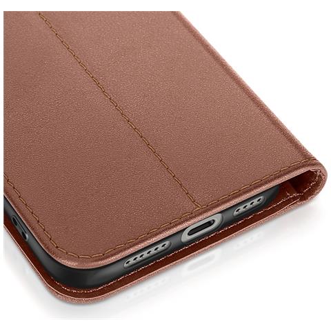 Custodia A Portafoglio Per Iphone 16 Pro Max In Pelle Premium Con Funzione Stand - Foto 2