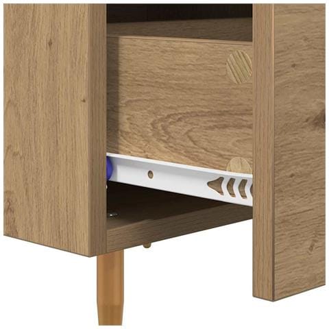 Armadio da Notte Rovere artigianale 40 x 35 x 47,5 cm - Foto 9