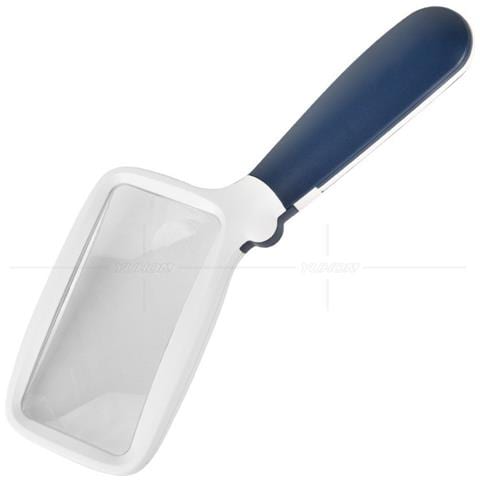 Lente D'ingrandimento Pieghevole Portatile Con Luci Led - Loupe Ricaricabile Usb 4x/8x Blue - Foto 1