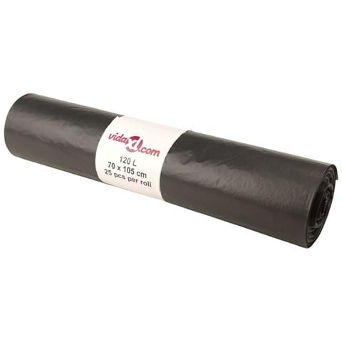 Sacchetti per Cestini 250 pz Neri 120 L - Foto 2