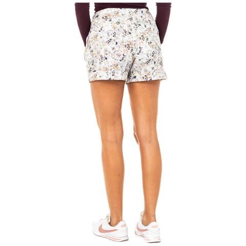 Pantaloncini Con Fondo Orlato E Passanti Per Cintura Lwb003 Da Donna - Foto 3