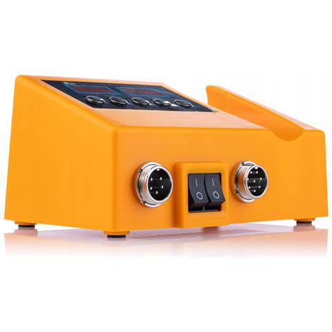 Stazione Saldante 2 In 1 Orange Husky Oh660 - 660w, Display Led, Regolazione Temperatura | Kit Saldatura Plastica Inclusa - Foto 8