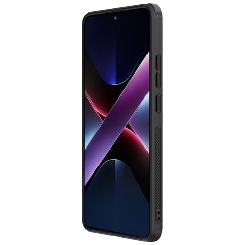 Cover per Poco X7 Pro 5G - TPU+PC, Nero - Foto 4