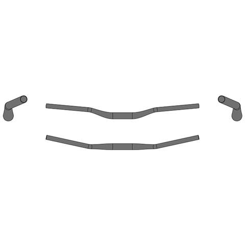 Piega Erg Riser Bar 30 / 35.0 L. 780 Mm - Foto 2