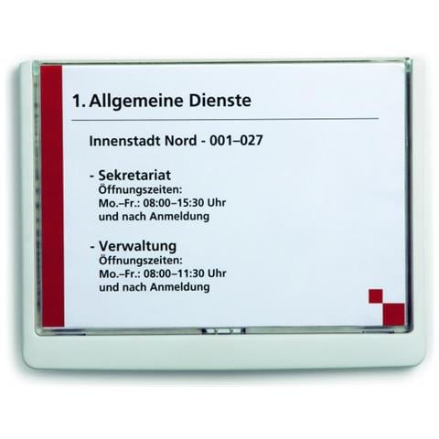 pz. 1 Targa Click Sign A5bianco 4866-02 - Foto 2