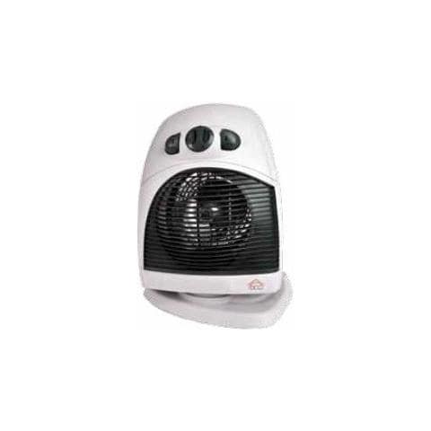 Eltronic HL9385 stufetta elettrica Stufetta con elettroventola Nero, Bianco 2000 W - Foto 1