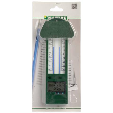 Termometro Da Parete Per Esterno Mini-maxi - Plastica - 24 X 9,5 X 2,5 Cm - Foto 2