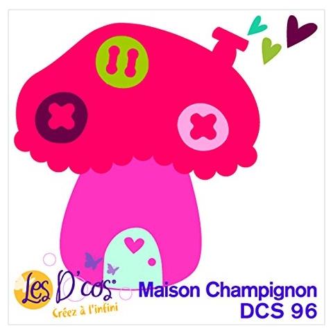 Toga Dcs96 di Co Casa Fungo Matrice Di Taglio Metallo Grigio 5 x 5 x 0,2 cm - Foto 1