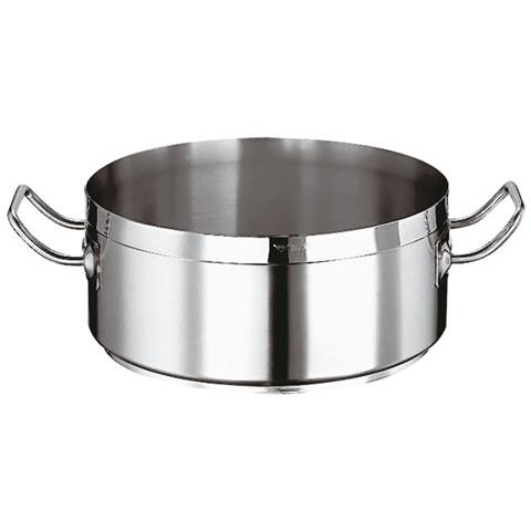 Casseruola Bassa 2 Maniglie Cm 36 Serie 2100 Inox - Foto 1