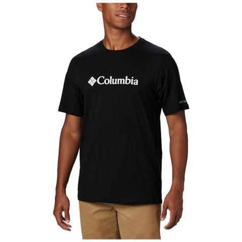Csc Basic Logo Ss Tee, Uomo, Nero, Maglietta, Numero: S Eu - Foto 1
