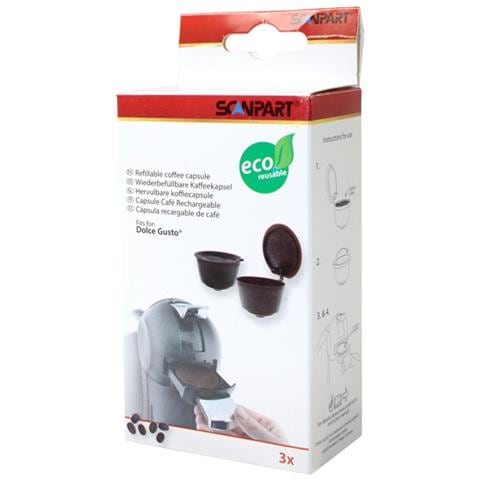 Coffeeduck Refillable Cups For Dolce Gusto - 3 Pieces - Foto 1