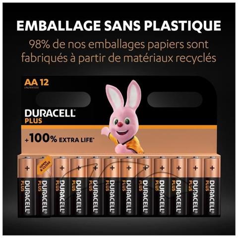 Nuove Batterie Alcaline Aa Plus, 1.5v Lr6 Mn1500, Confezione Da 12 - Foto 1