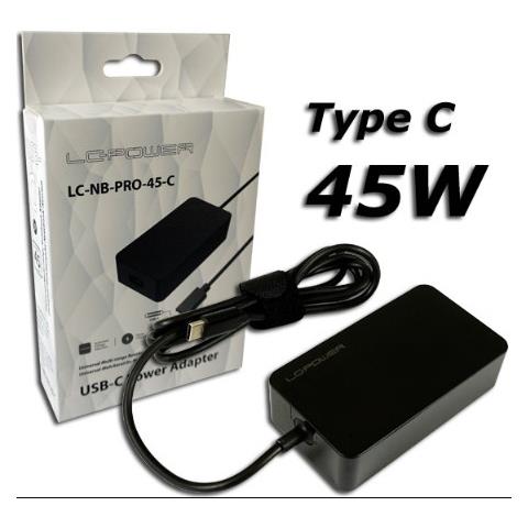 LC-NB-PRO-45-C Adattatore di Alimentazione per Notebook - Foto 1