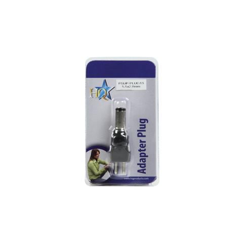 PSUP-PLUG13, 5.5x2.8mm, AC, Maschio / maschio, DC, Nero, P. SUP. EU1000 P. SUP. EU1000U P. SUP. EU1500 P. SUP. EU24W P. SUP. EU27W P. SUP. EU36W P. SUP. EU600 P. SUP. EU600U - Foto 1