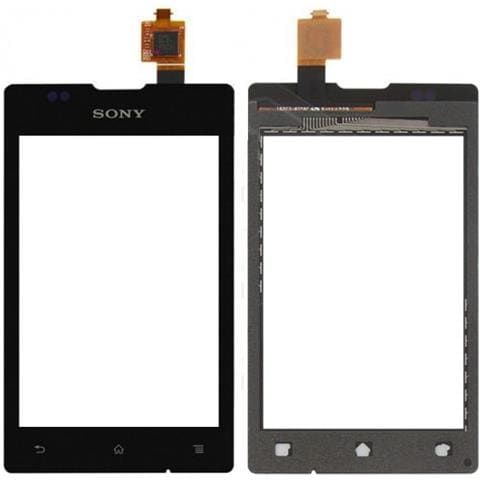 Schermo Touch Screen Per Sony Xperia E C1505 - Nero - Foto 1