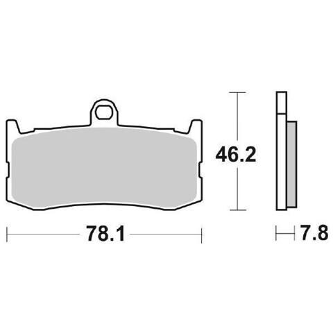 Pastiglie Freno Anteriore Racing 864rs - Foto 1