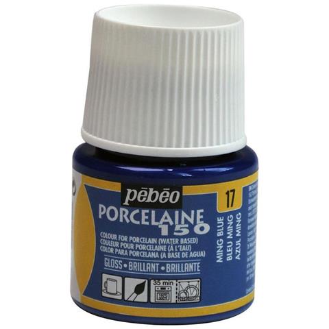 Idropittura Lucida Per Porcellana - Ming Blu - 45 Ml - Foto 1