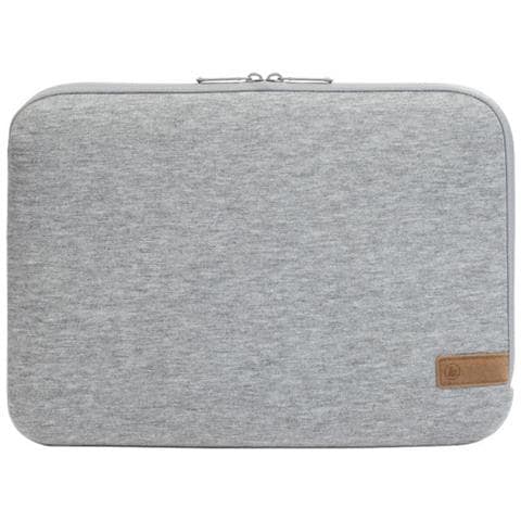 Jersey Borsa Per Notebook 39,6 Cm (15.6"") Custodia A Tasca Grigio - Foto 1