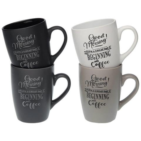 Tazza Mug Good Morning Gres (8,1 X 10,5 X 8,1 Cm) - Foto 1