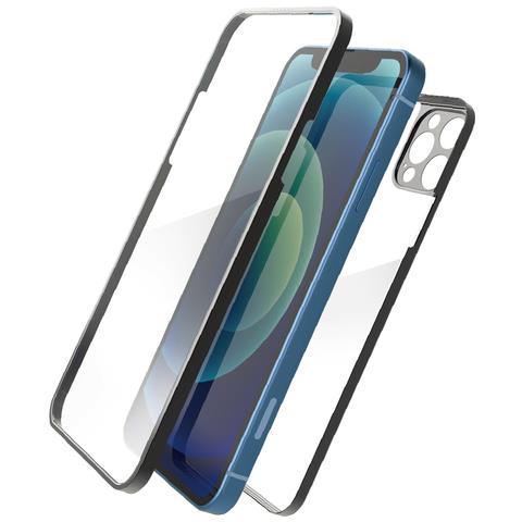 Salvadisplay In Vetro Temperato Per Iphone 13 Pro 360°, Nero Transparente - Foto 1