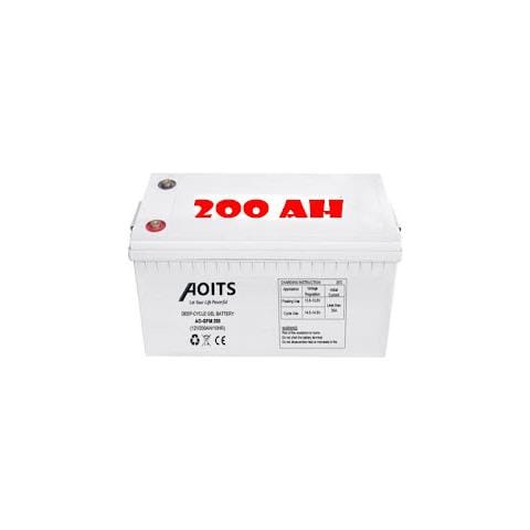 Batteria 200ah Per Kit Fotovoltaico Pannelli Energia Solare Camper Nautic - Foto 1