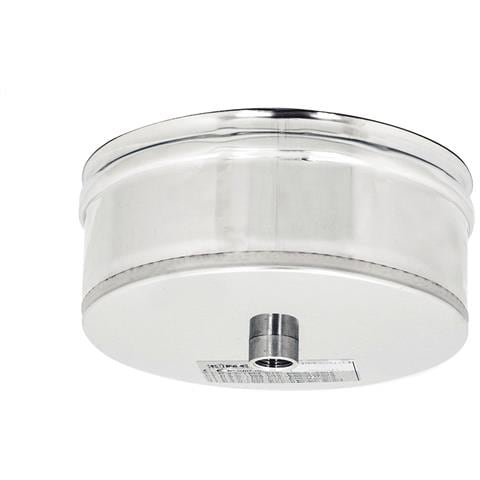 Tappo Per Raccolta E Scarico Della Condensa Canna Fumaria In Acciaio Inox - 15cm - Foto 1