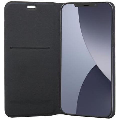 Custodia Protettiva Folio Per Iphone 12 Pro Max, Nero - Foto 2