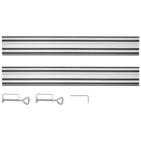 Guide Laterali 2 X 700 Mm, Connettore, 2 Morsetti - Foto 1