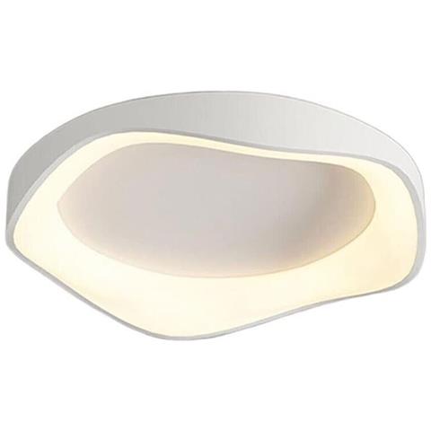 Plafoniera Led A Onda 38 Watt 3 Colorazioni Di Luce Bianca Calda Naturale - Foto 2