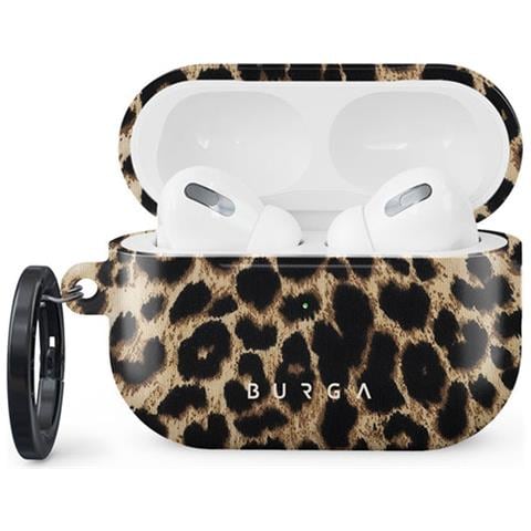 Custodia Per Airpods 2 Modello Player Antigraffio, Léopard - Foto 2
