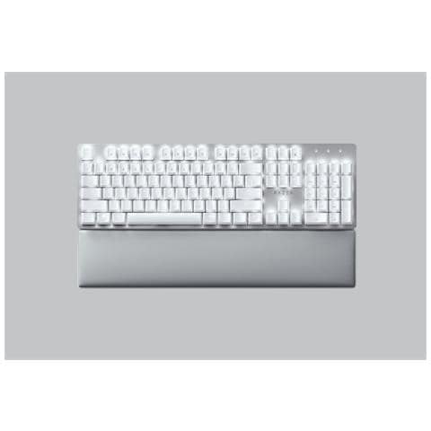 Pro Type Ultra tastiera Ufficio USB + RF Wireless + Bluetooth QWERTY Inglese US Argento, Bianco - Foto 1