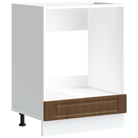 Armadio Per Forno Porto Rovere Marrone In Legno Multistrato - Foto 2