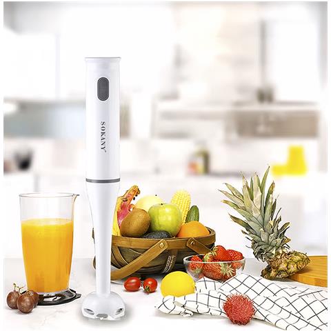 Frullatore A Mano Da 200w Con Lame In Acciaio Inox. Adatto Per Lavastoviglie. - Foto 5