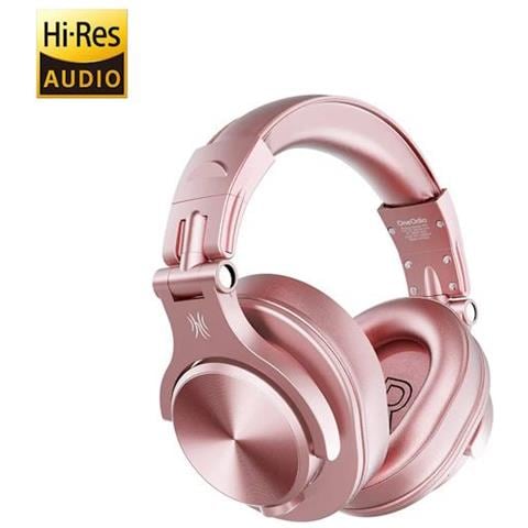 Fusion A70 Hi-Res Cuffie DJ Wireless, Cavo e Microfono Rose Gold - Foto 1