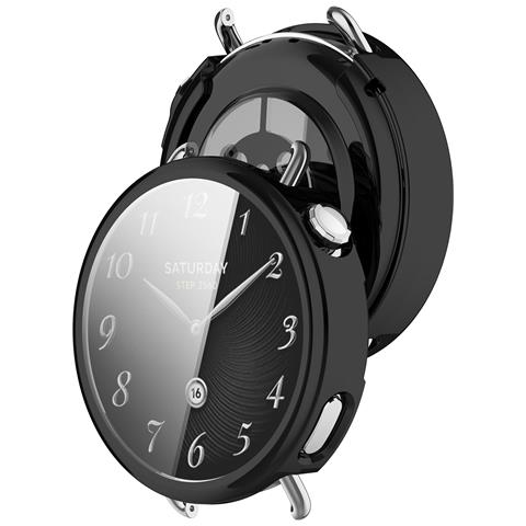 Custodia Protettiva Completa In Tpu Compatibile Con Xiaomi Watch S4 41mm Black - Foto 2
