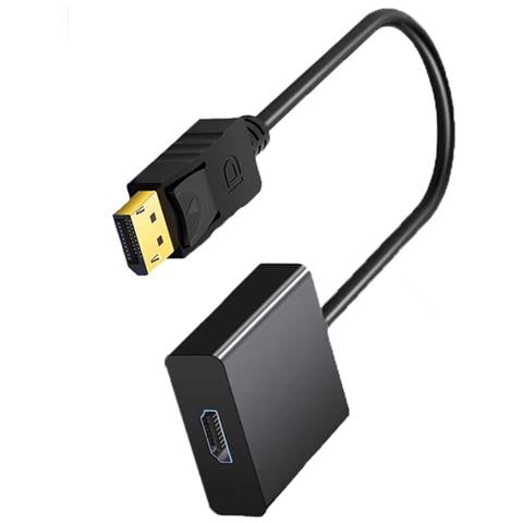 Adattatore Convertitore Dp A Hdmi 4k / 1080p - Nero - 0.15m - Foto 1
