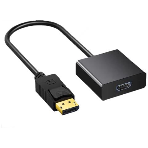 Adattatore Convertitore Dp A Hdmi 4k / 1080p - Nero - 0.15m - Foto 2