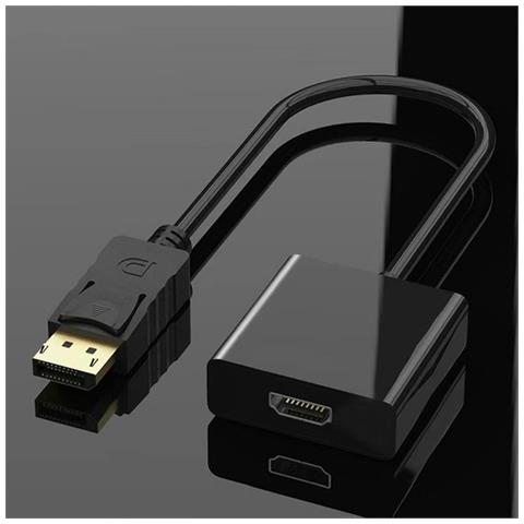 Adattatore Convertitore Dp A Hdmi 4k / 1080p - Nero - 0.15m - Foto 4