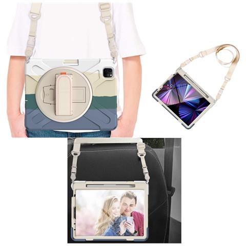 Custodia Per Ipad Pro 11"" Con Supporto E Tracolla Colorata - Foto 4