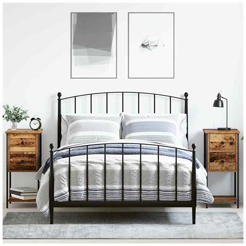 Armadio da Notte 2 pcs Legno vecchio 32 x 42 x 70 cm - Foto 2