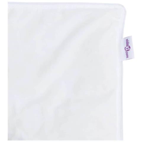 Piumone con cuscino 3 pcs Bianco Piume - Foto 9